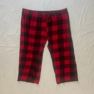Red Plaid Pajama Pants